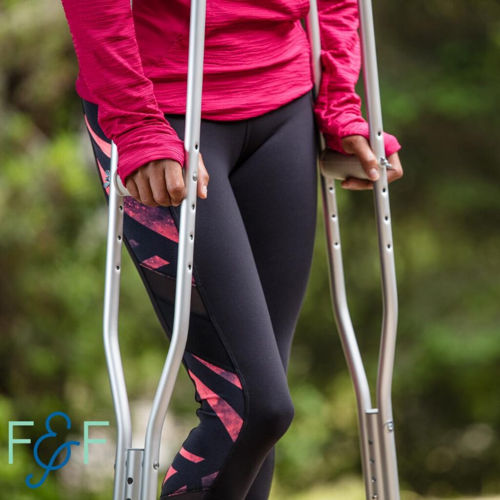 Boise runner needing treatment for a bone stress injury.